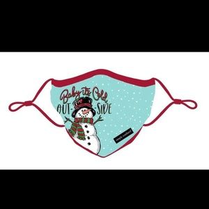 Girls Simply Southern Snowman ⛄️ Face Mask